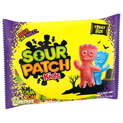 SOUR PATCH KIDS SOFT & CHEWY HALLOWEEN CANDY, 22 TRICK OR TREAT BAGS