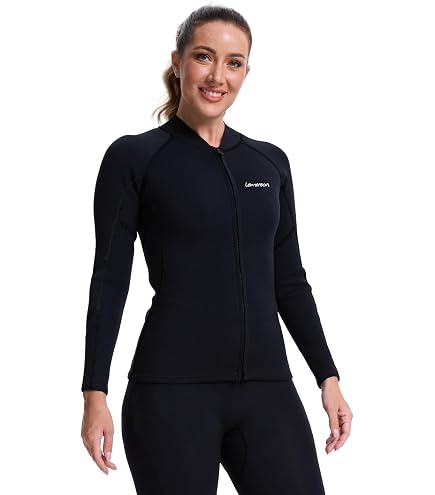 Veste De Plongée Néoprène 1,5 Mm Pour Femme – Combinaison Manches Longues, Fermeture YKK, Idéale Surf, Kayak Et Sports Nautiques