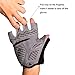 Men Bicycle Gloves Half Finger Gel Padded Breathable Sports Bicycle Gloves