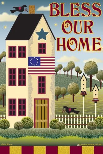 Bless Our House Garden Flag