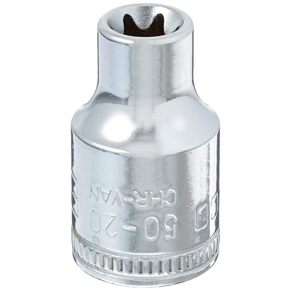 Heyco 50202483 Socket for Torx Head Screws E24, Silver