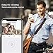 Luowice Hidden Camera Mini Spy Camera Indoor WiFi 1080P HD Wireless Portable Small Nanny Cam with Two-Way Audio and Night Vision Motion Detection IP Security Camera Built-in Battery Cloud Storage, Black