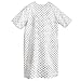TALVANIA Hospital Gown - Unisex Patient Gowns - Back Tie - Fits up to XXL (1 Pack)