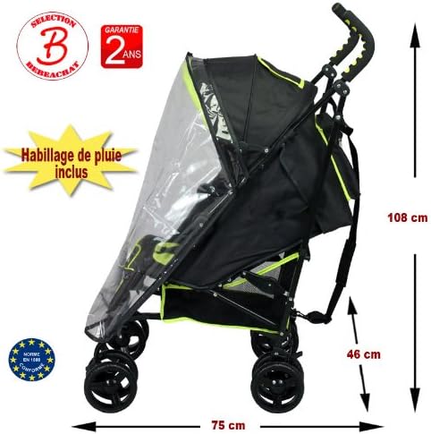 poussette canne multi position