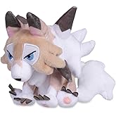 Pokémon Center: Lycanroc (Midday Form) Sitting Cuties Plush