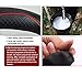 Car Leather Steering Wheel Cover Universal Breathable Anti-slip Wheel Sleeve Protector (Black)
