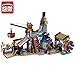 Enlighten Castle Knights Elves and Hawk Soldier 13 Figure 766pcs Bricks Army Building Block War of Glory Without Original Box