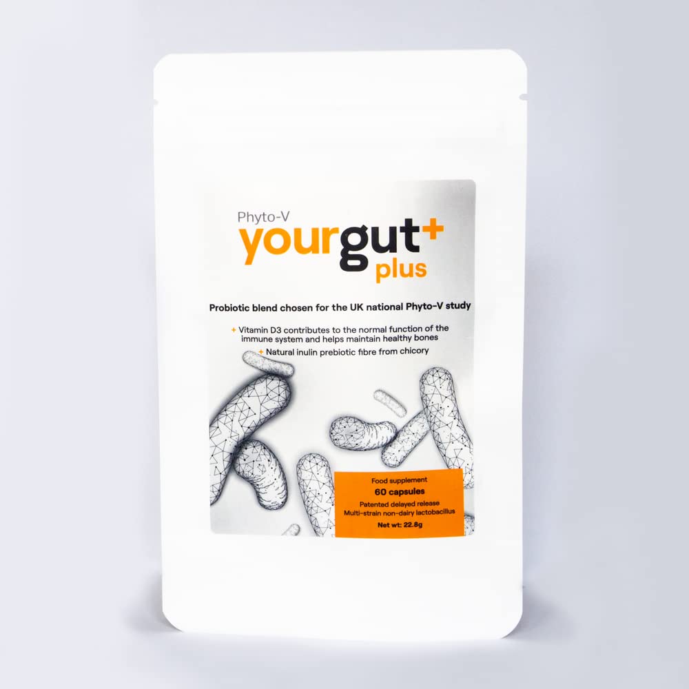 Yourgutplus+ The Probiotics of a Live Yogurt with Vitamin D (2 Packs)