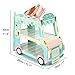 Mochiglory 3 Tier Cupcake Stand Ice Cream Street Van Cake Stand Holder for Theme Party Decoration