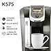 Keurig K575 Coffee Maker, Single Serve K-Cup Pod Coffee Brewer, Programmable Brewer, 80 ounces, Platinum