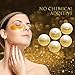 Under Eye Mask, HOPEMATE Natural Anti-aging Hyaluronic Acid & Collagen 24K Gold Eye Patches, Under Eye Bag Pads, Moisturize, Firm Skin & Reduce Dark Circle, Puffiness Wrinkle with Eye Cream, 20 Pairsthumb 4