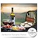 Bright Outdoors Picnic Set for 2 - Compact wallet to fit basket or bag. With board, opener, napkins