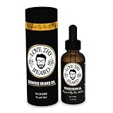 Love Thy Beard Scented Beard Oil - 1oz Eau de Barbe Inspired By Paco Rabanne One Million - Natural & Organic Oils For Mustache and Beard Growth & Conditioning