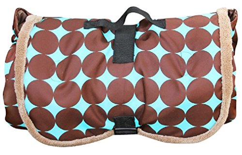 Bundle Blanket Travel Blanket and Play Mat (brown)