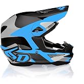 6D HELMETS ATR-1 Apex Off-Road Motorcycle Helmet, Tri-Composite Shell | Patented ODS impact management, tri-composite shell, Air-Gap ventilation, emergency cheek pads, DOT &amp; ECE certified