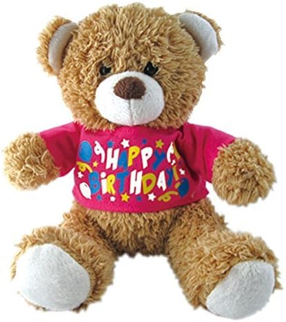 Amazon Happy Birthday Bear Doll ハッピーバースデーベア ぬいぐるみ クマさんのぬいぐるみ レッド ぬいぐるみ おもちゃ