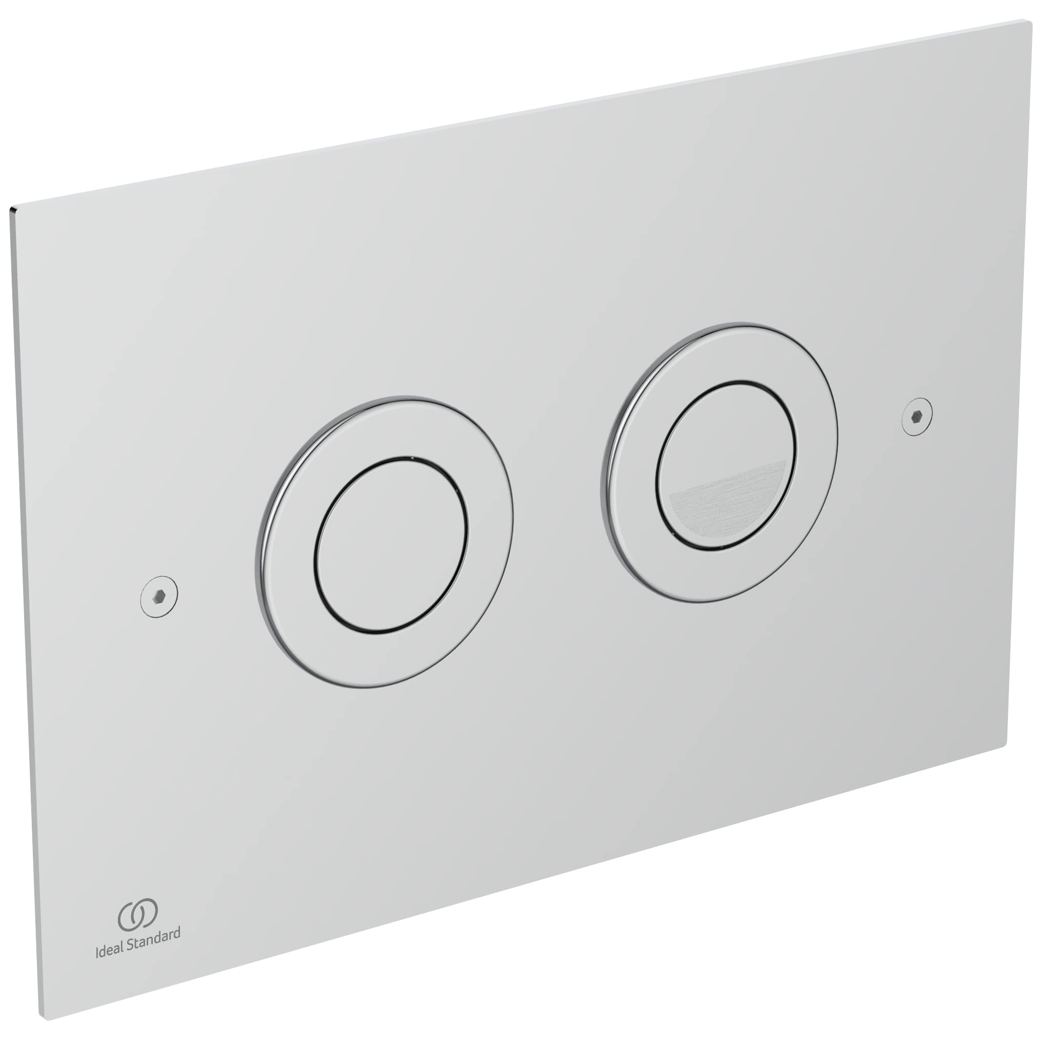 Ideal Standard R0188MY Septa PRO™ P1 Pneumatic Plate, Stainless Steel