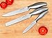 Utopia Kitchen Knife Set with Block Cooking Knife Set - 12 Pieces Stainless Steel Knives with an Acrylic Stand