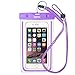 EOTW Waterproof Phone Pouch, IPX8 Universal Waterproof Case Bag Fit for iPhone 11/11 Pro Max/Xs Max/XR/X/8/8P Galaxy S20 up to 6.8