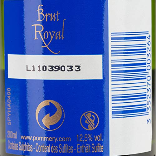 Pommery Brut Royal Champagner Piccolo (1 x 0.2 l) – Bild 3