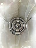 Nanami Chic One Pair Curtain Clips Curtain Attraction Appliance Buckle Magnetic Tieback Creative Diamond Curtain Bind Europe Type (Moon:Gun Color)