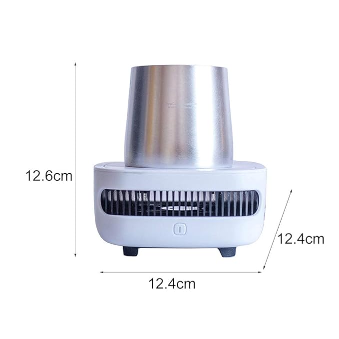 ZJNA Taza de enfriamiento rápido, refrigerador portátil de 12 V de ...