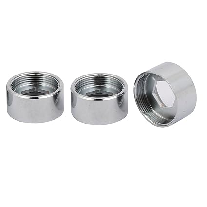 Sourcingmap 3pcs M24 Female To M22 Female Thread Stainless Steel