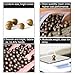 TOPRADE Professional Slingshot Ammo Clay Ammo Clay Pellets Clay Ball Catapult Hunting Game Targeting Practice Eco-Friendly (Clay Ammo)