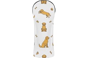 Head Covers for Golf Clubs Waterproof Headcover with Number Tag for Driver/Fairway Wood/Hybrid