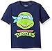 Nickelodeon Little Boys' Toddler Teenage Mutant Ninja Turtles Short Sleeve T-Shirt, Navy, 5T