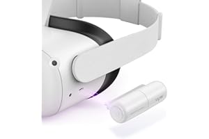 VIYISI Battery Pack for Oculus Quest 2, 5000mAh Small Portable Charger for Meta Quest 2 Accessories, Power Bank Compatible with Quest Pro and PICO 4 and VR Headset, Extend Extra 2-4 Hours Playtime