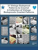 31 Vintage Bedspread Patterns to Crochet - A Collection of Vintage Bedspreads Crochet Patterns by Craftdrawer Crafts, Bookdrawer