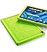 Lenovo Moto Tab Case, Poetic TurtleSkin Series [Corner/Bumper Protection][Grip][[Bottom Air Vents] Protective Silicone Case for Lenovo Moto Tab (X704A)/Lenovo Tab 4 10 Plus Tablet - Green