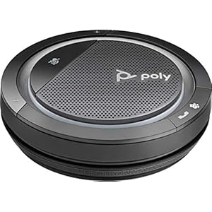 Poly Mobiele conferentieluidspreker ‘Calisto 5300-M’ met USB-A-aansluiting, full duplex-audio, spraakweergave, Microsoft…