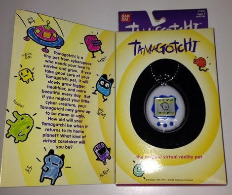 Amazon Tamagotchi たまごっち ホワイト 英語版 1800 バンダイ Bandai 並行輸入品 携帯ゲーム おもちゃ