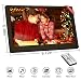 Digital Photo Frame, 10 inch Digital Picture Frame HD 1920×1080 16: 10 Full IPS Display Photo/Music/Video/Calendar, Auto On/Off Timer, Background Music Support 32GB USB Drives/SD Card,Remote Controlthumb 1
