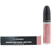MAC RETRO MATTE LIQUID LIP COLOUR # BURNT SPICE - Creamy dirty rose