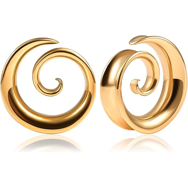 DOEARKO - 10 écarteurs D'oreilles En Acier Inoxydable 316L - 8mm Et 10mm - Cadeau Parfait Homme/femme