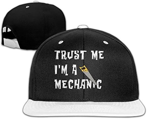 Gdgare Trust Me, I'm A Mechanic Musician Stretch Fit Cap White
