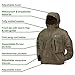 Frogg Toggs Men's Tekk Toad Breathable Waterproof Rain/Wading Jacket, Stone, XX-Large