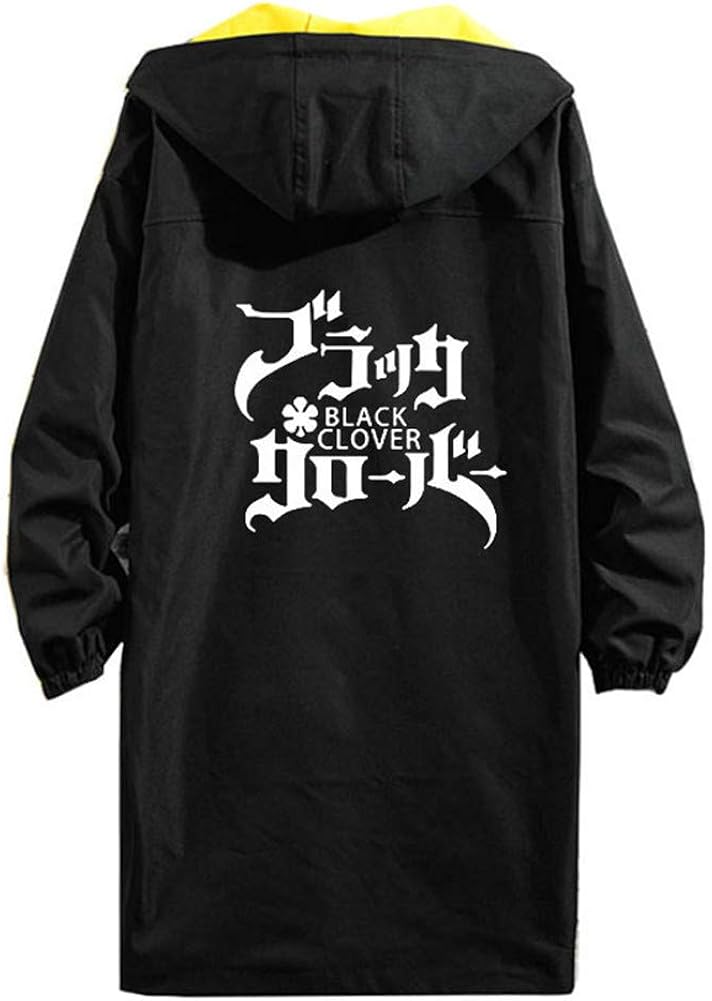 black clover anime hoodie