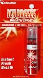 Icy Breeze Breath Spray Instant Fresh Breath: Cinnamint, Sugar Free, Fat Free, No Calories, .3 fl. oz (8.5ml)