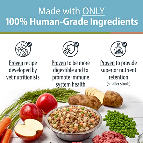 JustFoodForDogs Pantry Fresh Dog Food, Human Grade Beef & Russet Potato