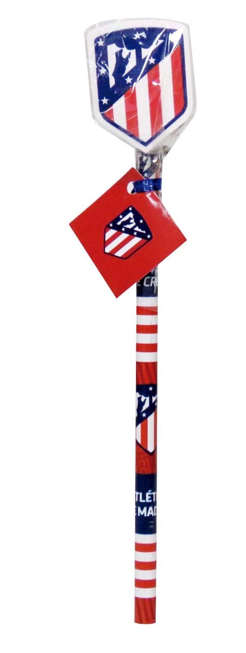 C Y P Atletico Madrid Decorated Rubber Pencil