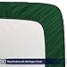 Bare Home Queen Sheet Set - Luxury 1800 Ultra-Soft Microfiber Bed Sheets - Double Brushed - Deep Pockets - Easy Fit - 4 Piece Set - Bedding Sheets & Pillowcases (Queen, Forest Green)