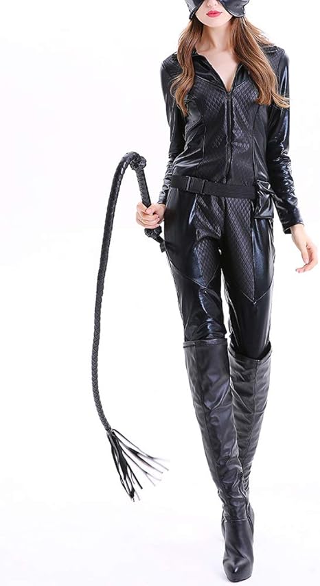 leather jumpsuit amazon