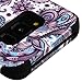 LUXCA Galaxy S8 Case, Hybrid Dual Layer [Heavy Duty] TUFF [Includes Screen Protector] Rugged Shockproof Protective Cover Case for Samsung Galaxy S8 (Purple European Paisley)