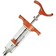 ARDES Syringe + Maintenance Kit for Precise Veterinary Injections. Reusable, High-Performance Design. Unbreakable Barrel. Autoclavable. Includes Extra O-Ring and Silicone Oil. (20 ml + Dose Nut)