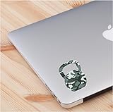 Kettlebell Urban Camo flag laptop sticker crossfit