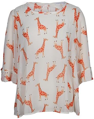 Giraffe Standing All-Over Women's Blouse